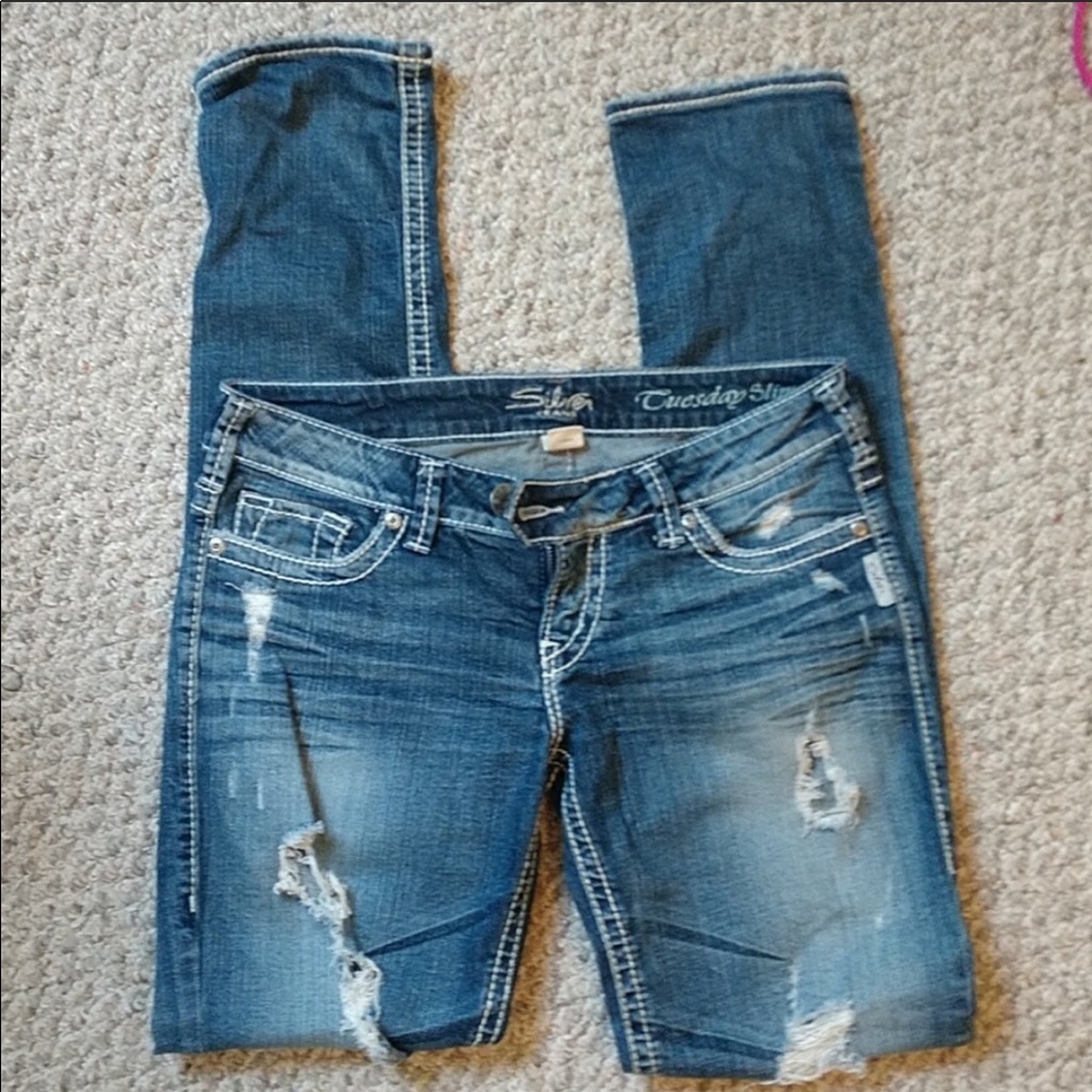 Silver jeans 28/33